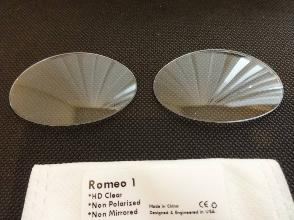 ★オークリー オークリー ロメオ1  OAKLEY ROMEO 1用 カスタムレンズ HD CLEAR 新品 拍卖