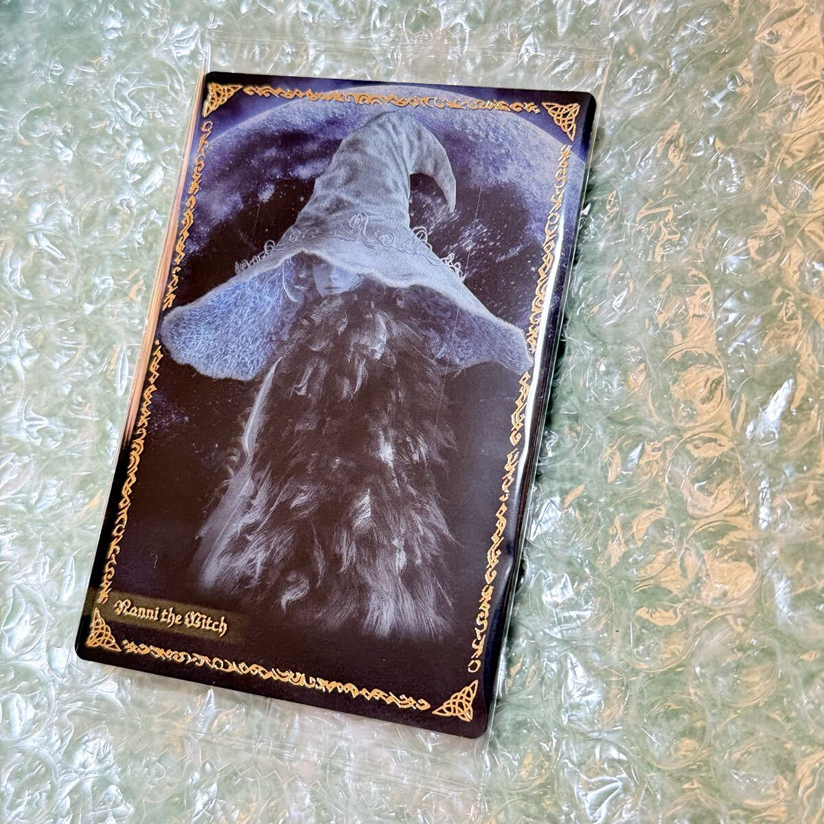 エルデンリング ツインウエハース 魔女ラニ 金色箔押し ERT-10 ELDEN RING NIGHTREIGN 未開封 カードに傷なし 包装袋に縦線あり拍卖