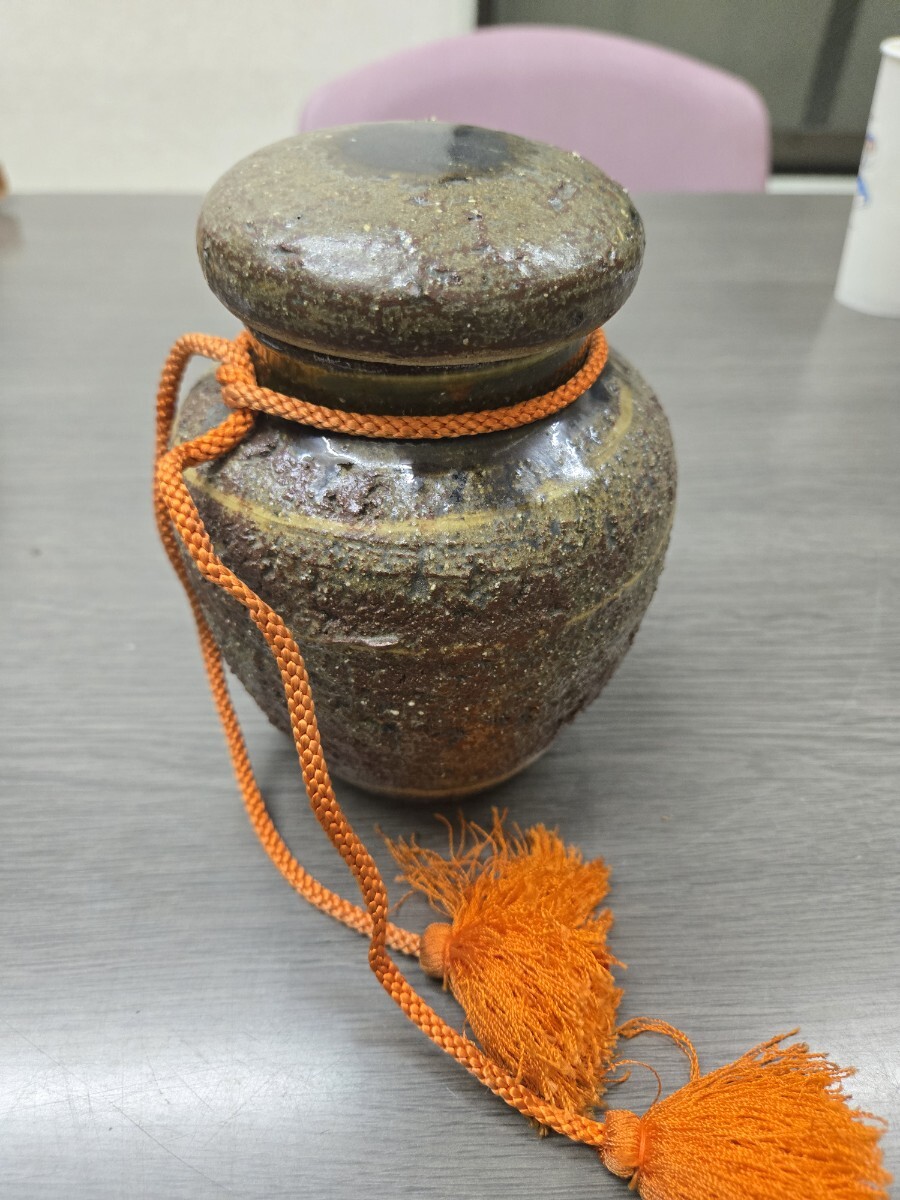 香炉 茶道具 茶壺 壺 古い壺 陶器 備前焼 古美術 信楽焼 花器 本格焼酎 骨董品 アンティーク 中古 ★送料無料★ H-B拍卖
