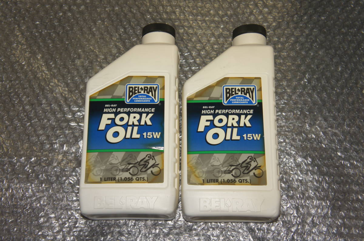 BELRAY ベルレイ フォークオイル 1L 2缶 15W拍卖