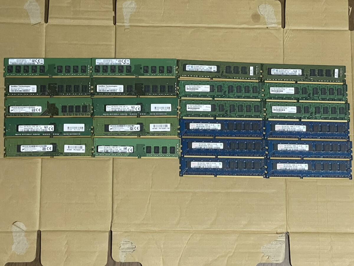 サーバーPCメモリ 8GB、4GB、2GB まとめ売り拍卖