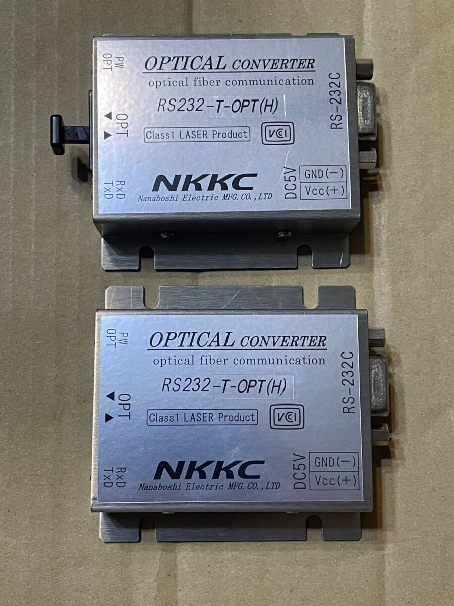 NKKC RS232C用光変換ユニット RS232-T-OPT(H)拍卖