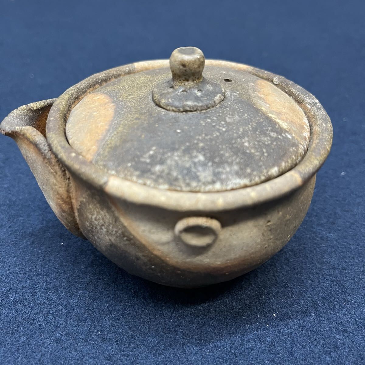 備前焼/本山和泉/急須/泡瓶/煎茶道具/在銘/骨董品拍卖