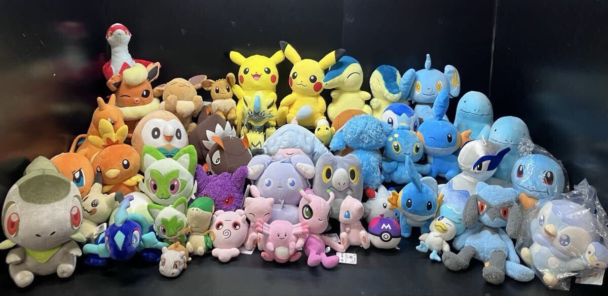 ポケモン/ポケットモンスター/ぬいぐるみ/ストラップ/ポケセン/伝説/ピカチュウ/イーブイ/リザードン/タグ/小さめ/その他/大量/おまとめ拍卖