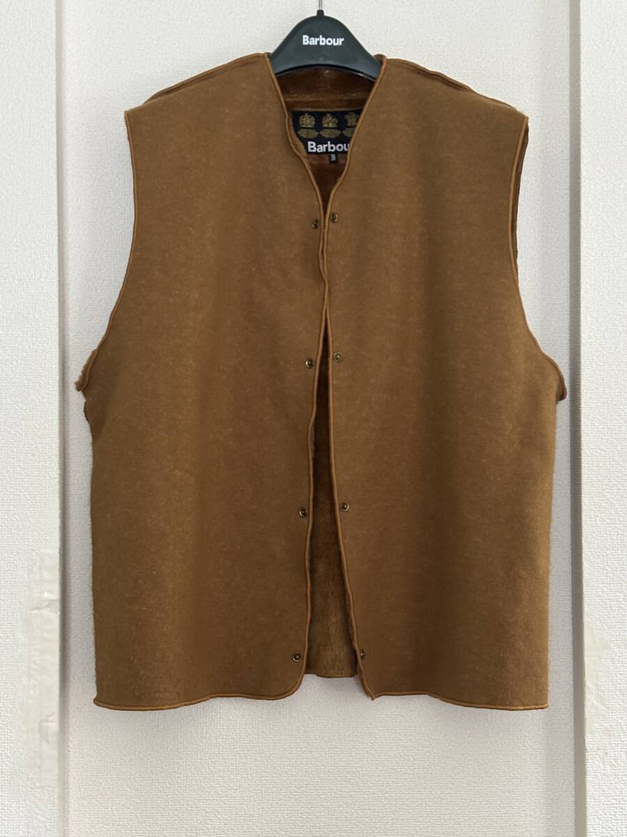 美品 (2000年代) Barbour International (38) Warm Pile Lining(バブアー インターナショナルA7ジャケット専用インナー*ワラントラベル交換拍卖