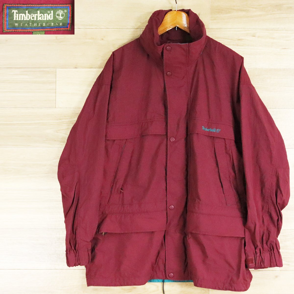 ?13K/O4.9-4 Timberland ティンバーランド マウンテンジャケット マウンテンパーカー ナイロンジャケット アウトドア M拍卖