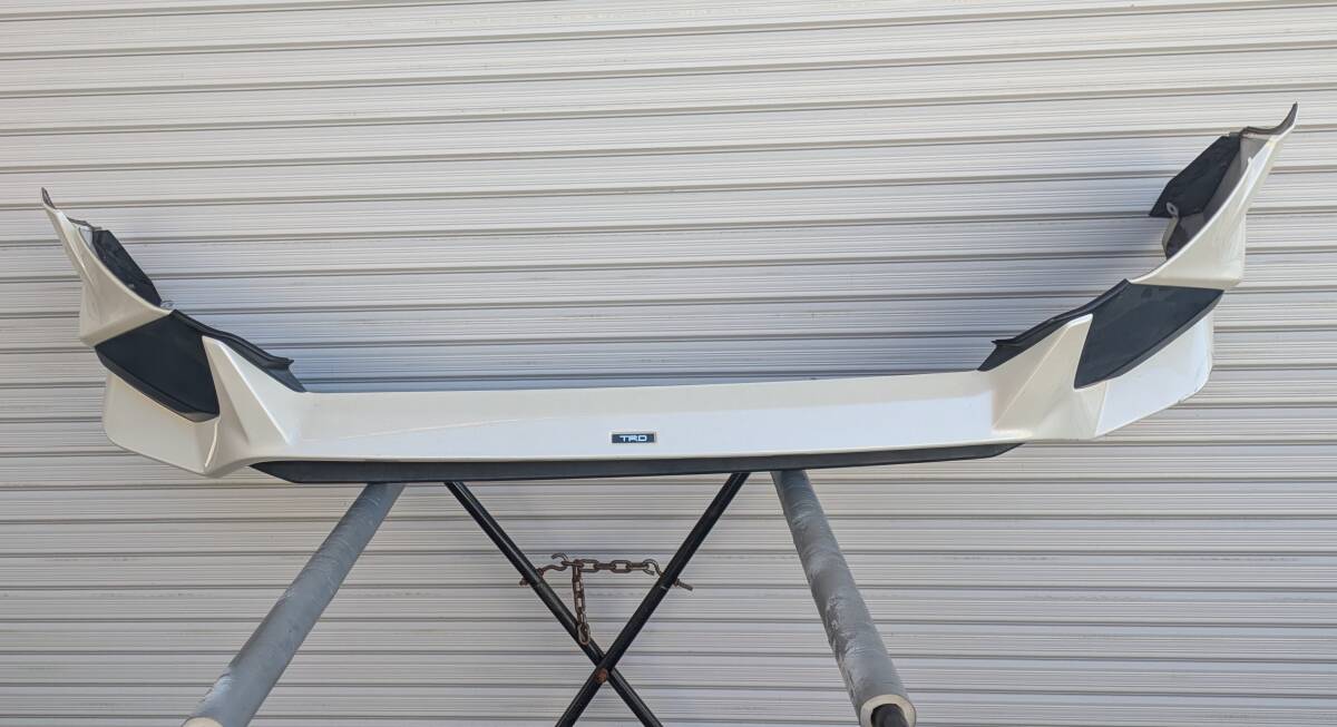 MXAA52 RAV4 TRD フロント バンパー スポイラー ホワイトパール MS341-42002 個人宅配達不可拍卖