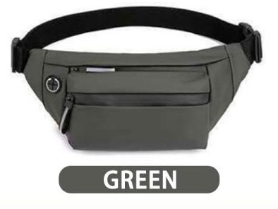 【ウエストポーチ グリーン】メンズ 腰 小さめ 仕事用 防水 斜めがけ 斜め掛け 軽量 ウエストバッグ ボディバッグ拍卖