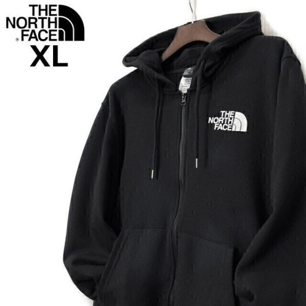 1円~!売切!【正規新品】THE NORTH FACE◆HALF DOME FULLZIP フルジップ パーカー US限定 裏起毛 男女兼用 アウトドア(XL)黒 181130-38拍卖