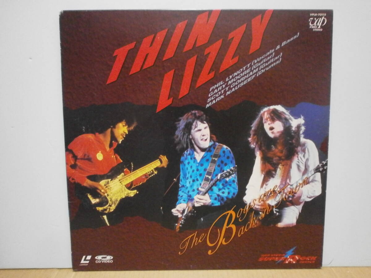 LD★シン・リジィ /ザ・ボーイス・アー・バック・イン・タウン★Thin Lizzy / Boys Are Back In Town レーザーディスク拍卖