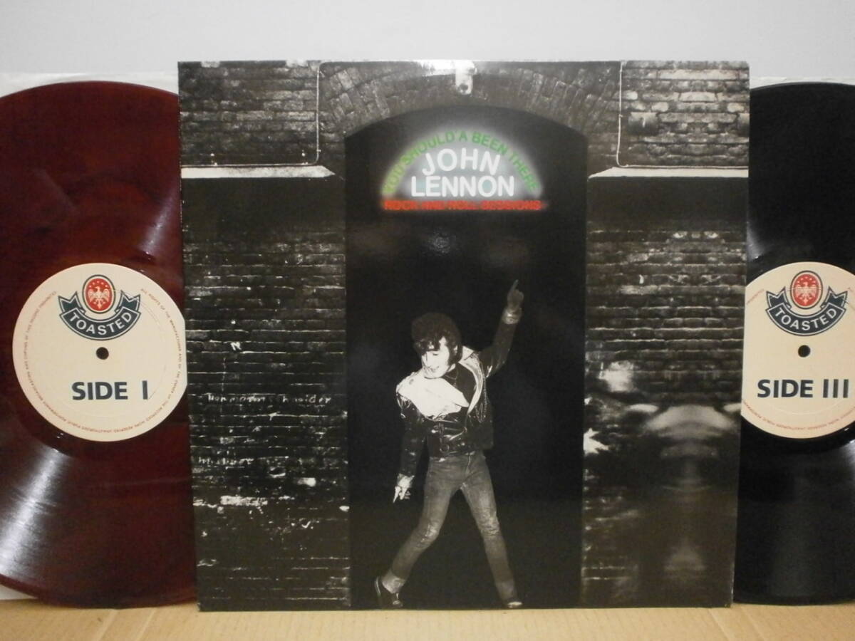 ★John Lennon / You Should'a Been There (Rock And Roll Sessions)★Boot 2LP Red, black ジョン・レノン 拍卖