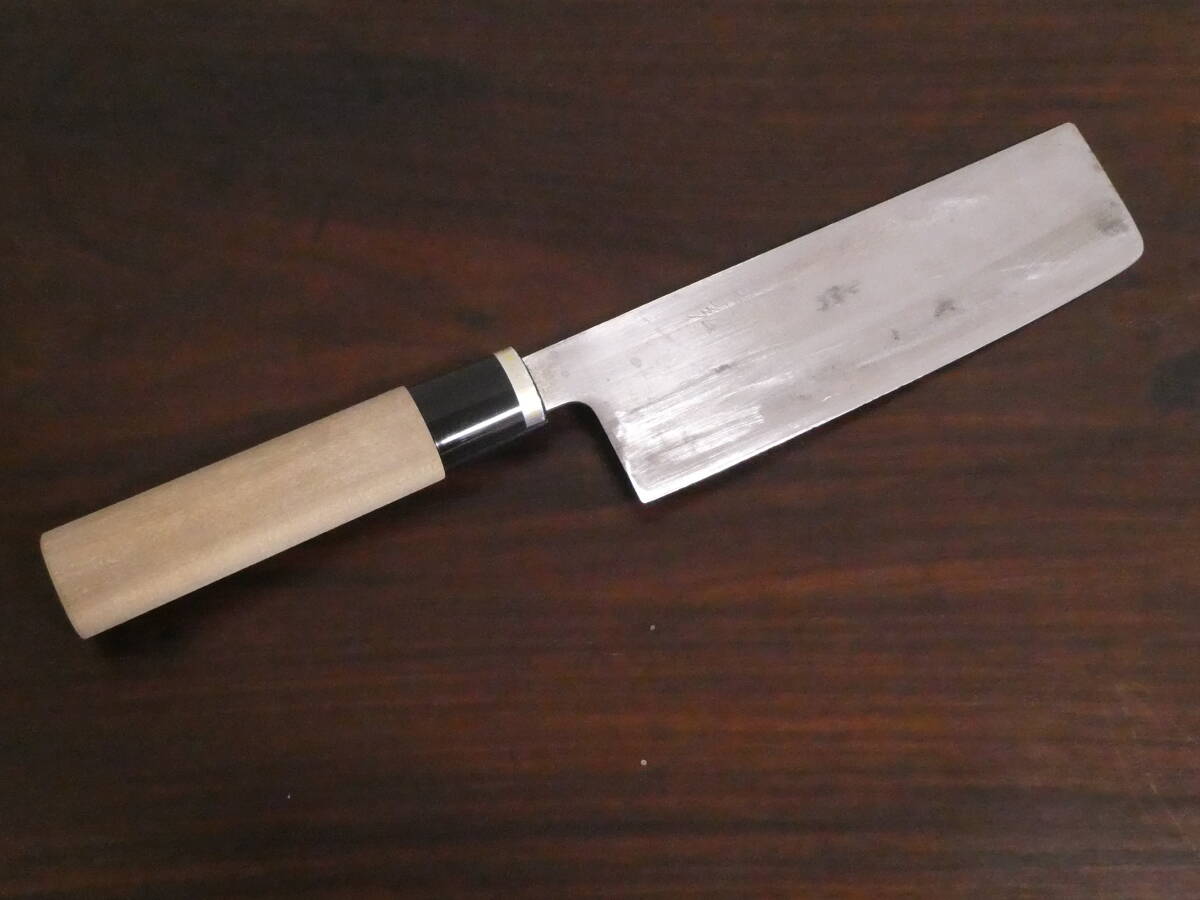 ◆②菜切り包丁 登録 哲弘 未使用◆拍卖