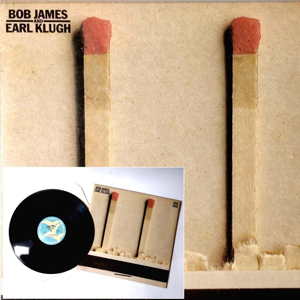 【侍】BOB JAMES EARL KLUCL オブ ジェームス アルクール ONE ON ONE ジャズ FC36241 LPレコード 20=690拍卖