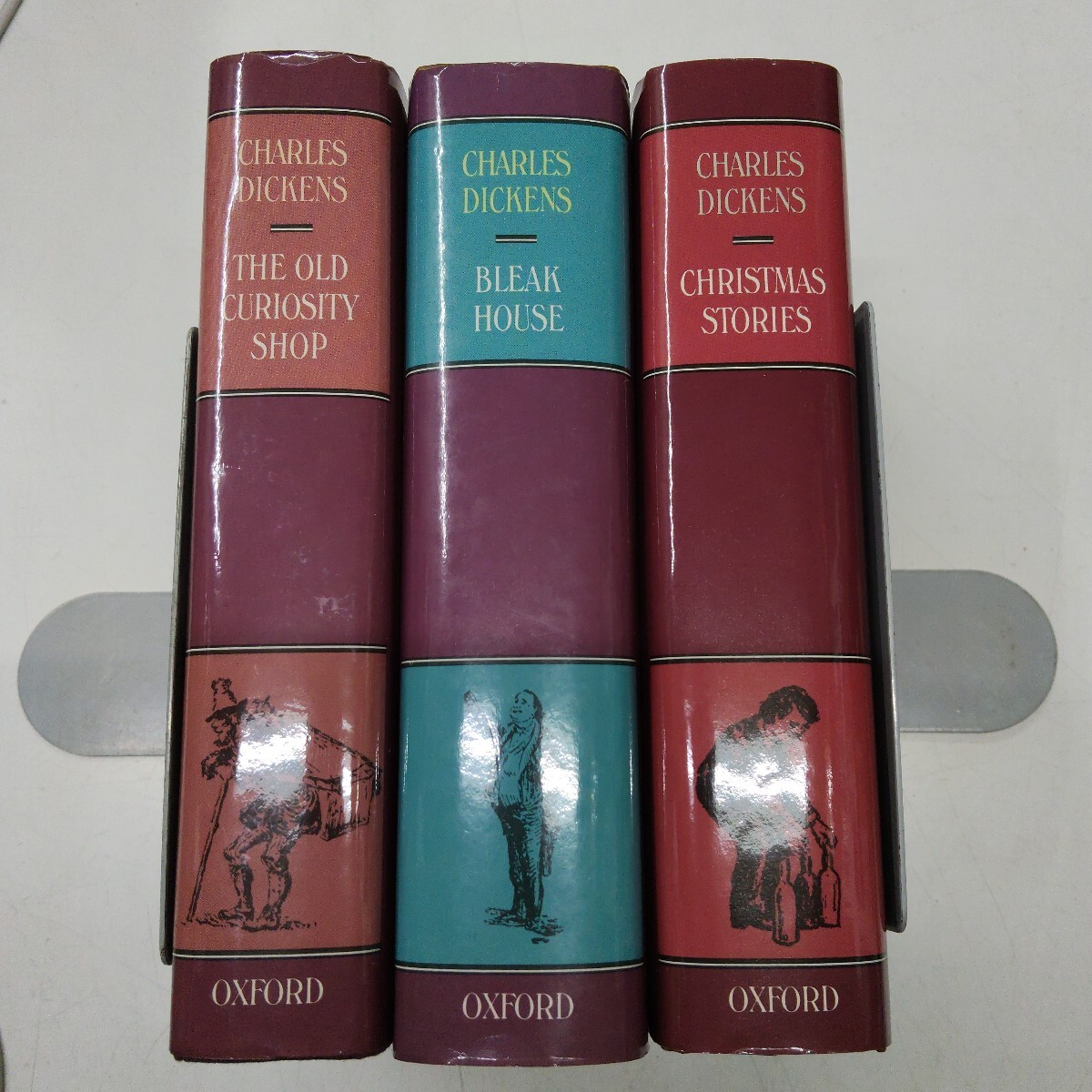 k1027-1 THE OXFORD ILLUSTRATED DICKENS 3冊まとめてセット /オックスフォード/ディケンス/全集/クリスマスキャロル/イラスト/文学/小説拍卖