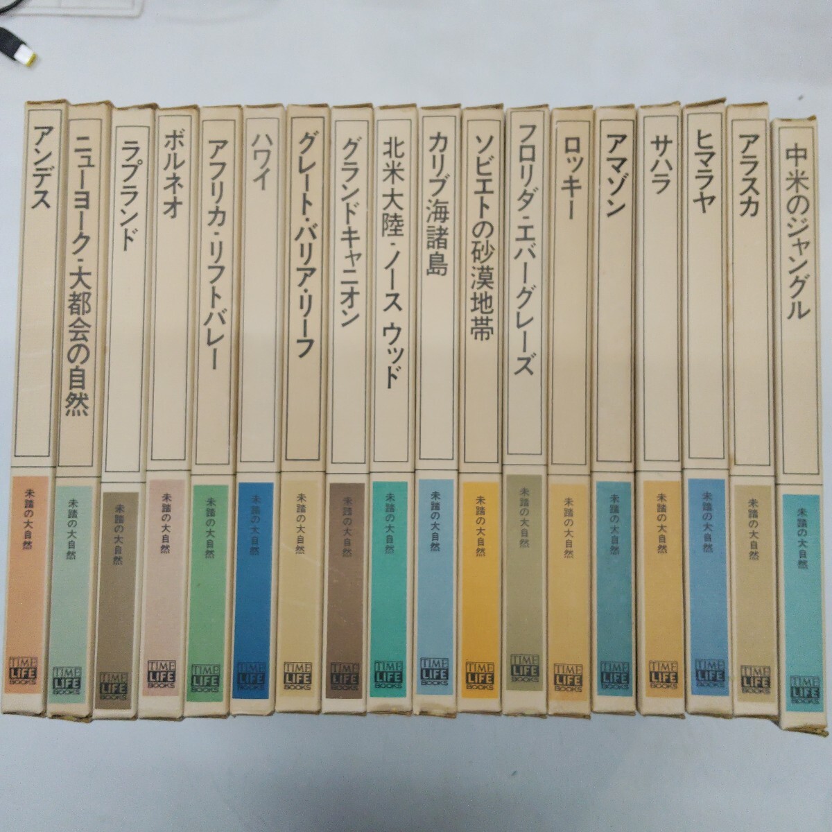 k1029-9 タイムライフ 未踏の大自然シリーズ 本巻18冊揃 /アンデス/アフリカ/ハワイ/アマゾン/サハラ/アラスカ/ジャングル/ヒマラヤ/拍卖