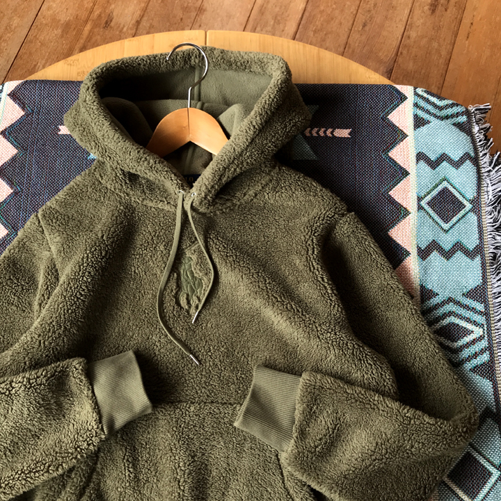 POLO RALPH LAUREN フリース パーカー プルオーバー レディース M 美品 ボア ラルフローレン ビッグポニー拍卖