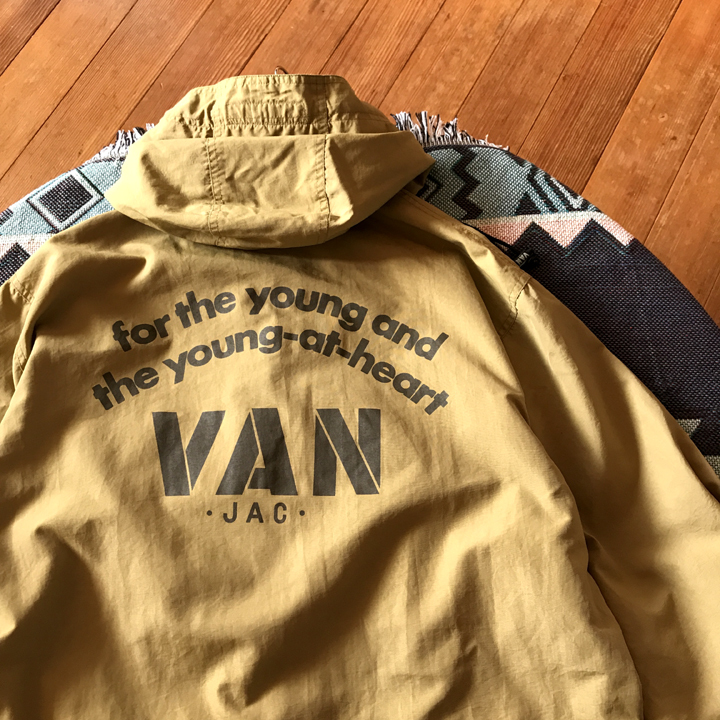 VAN JAC アーチロゴ マウンテンパーカー ヴァンヂャケット ジャケット コート拍卖