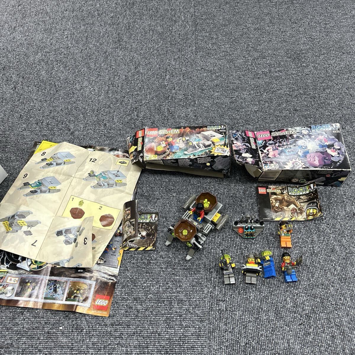 1円スタート 当時物 ビンテージ 箱有 冊子有LEGO レゴ SYSTEM ROCK RAIDERS 拍卖