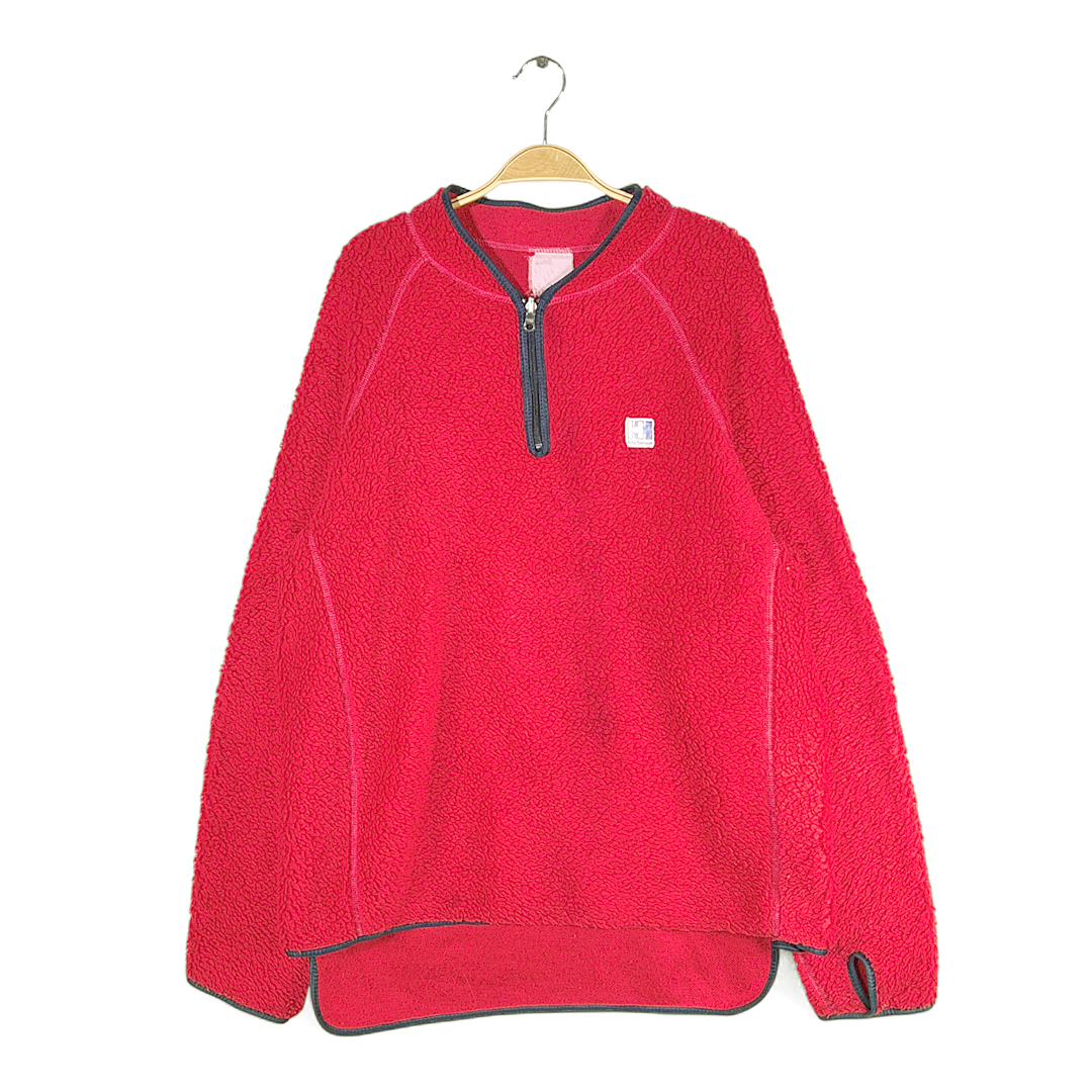 【送料無料】80s ヘンリーハンセン フリースジャケット ヴィンテージ 旧タグ HELLY-HANSEN 大きいサイズ メンズXL 古着 @DZ9041拍卖