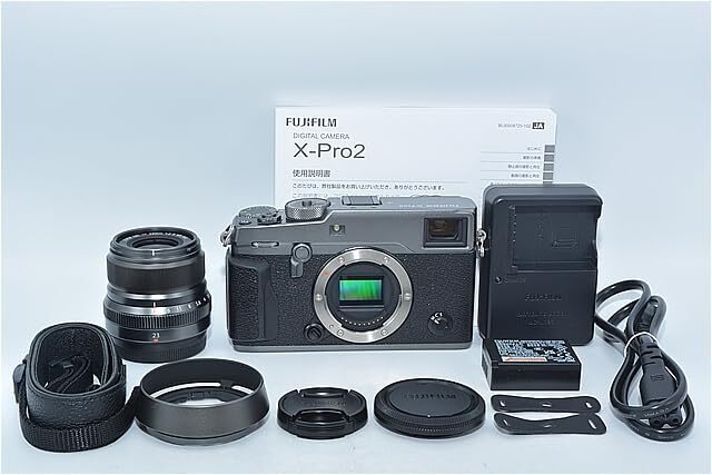 362★ほぼ新品★FUJIFILM ミラーレス一眼 X-Pro2 グラファイトエディション X-PRO2LK-23F2-GR拍卖