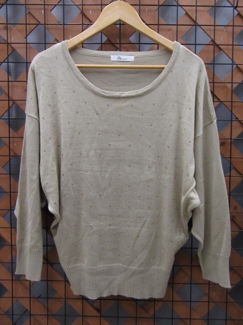 アンドバイピーアンドディー &byP&D レディース ニット サイズ38表記 ○YR-02283○拍卖