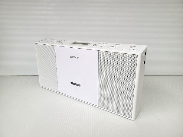 【中古品】 ソニー SONY CDラジオ パーソナルオーディオシステム ZS-E30(W) ホワイト 2017年製 ○YR-16955○拍卖