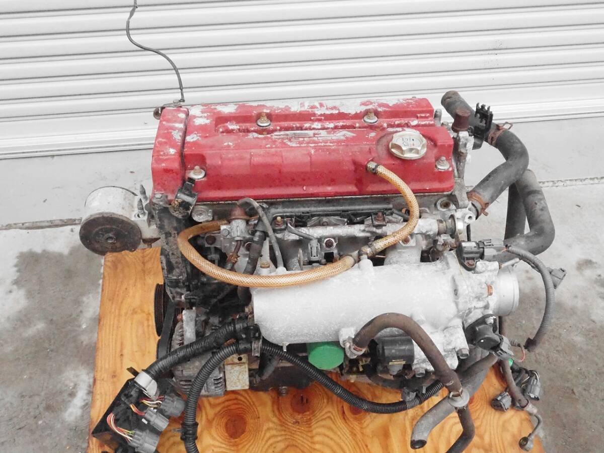 DC2 インテグラ 【 B18C エンジン 本体 ハーネス 良いマウント 】 純正 JDM ホンダ HONDA B18C B16A タイプR AD23-拍卖