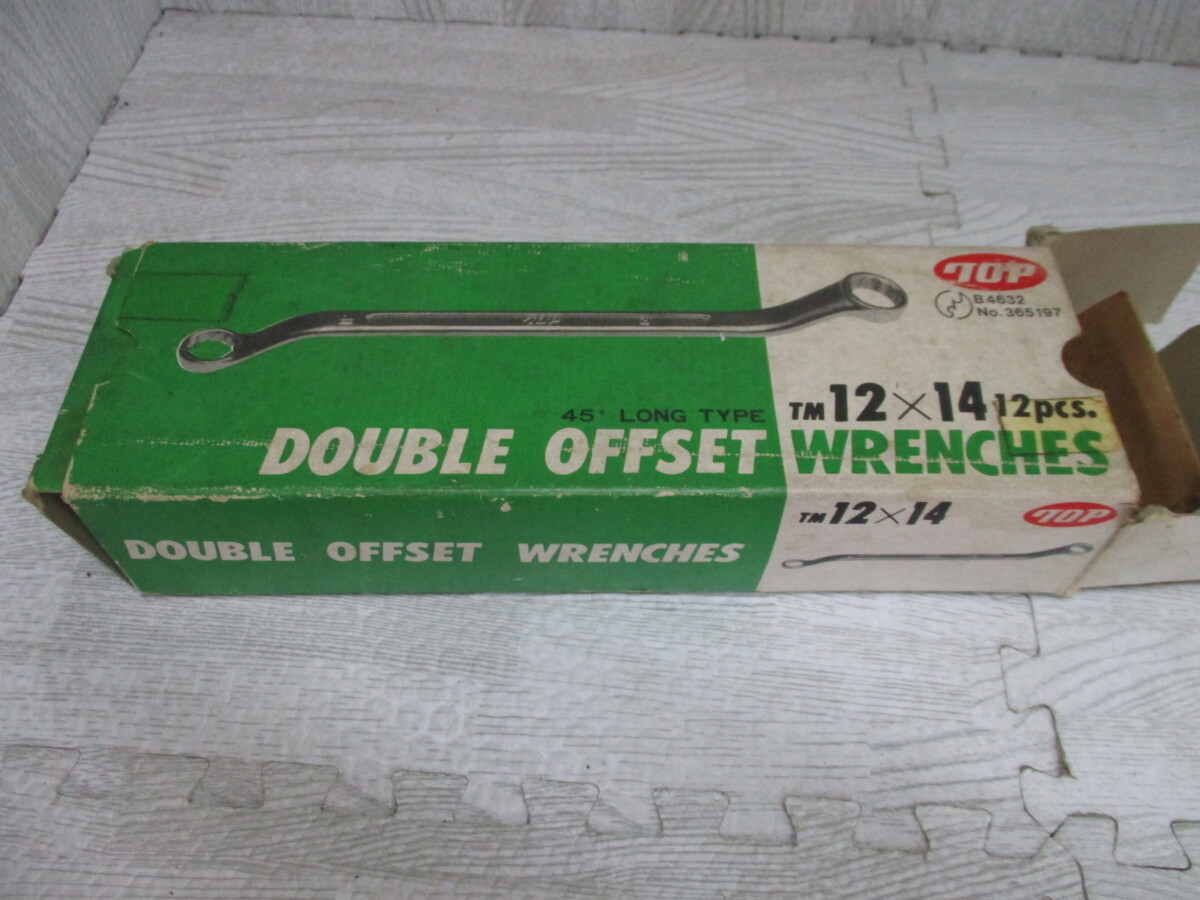 mic.7 トップ TOP メガネレンチ TM 12×14 9本 業者様用に・・・ 学校 施設 教室 Q2拍卖