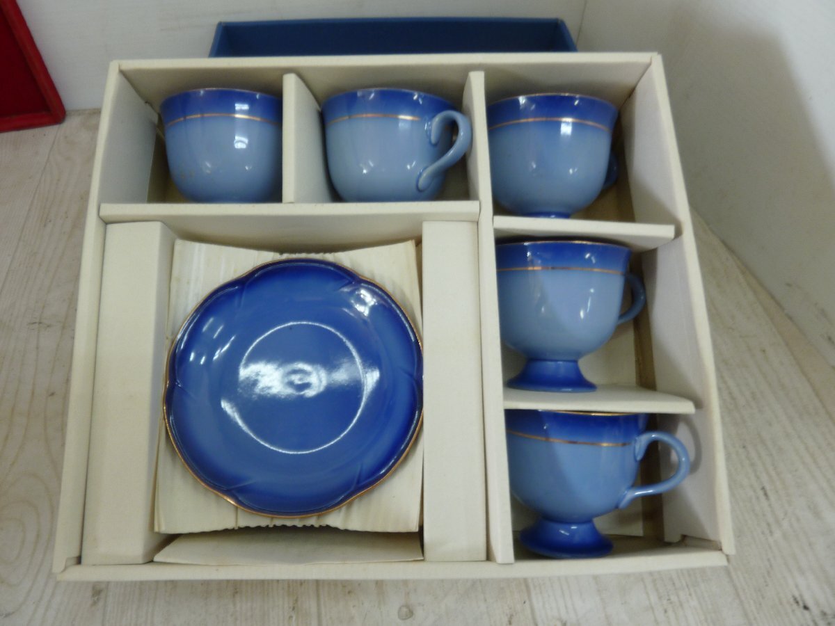 i.mic.10 コバルト釉 足つきカップ コーヒーカップ カップ&ソーサー 小さめ(デミタス?)拍卖