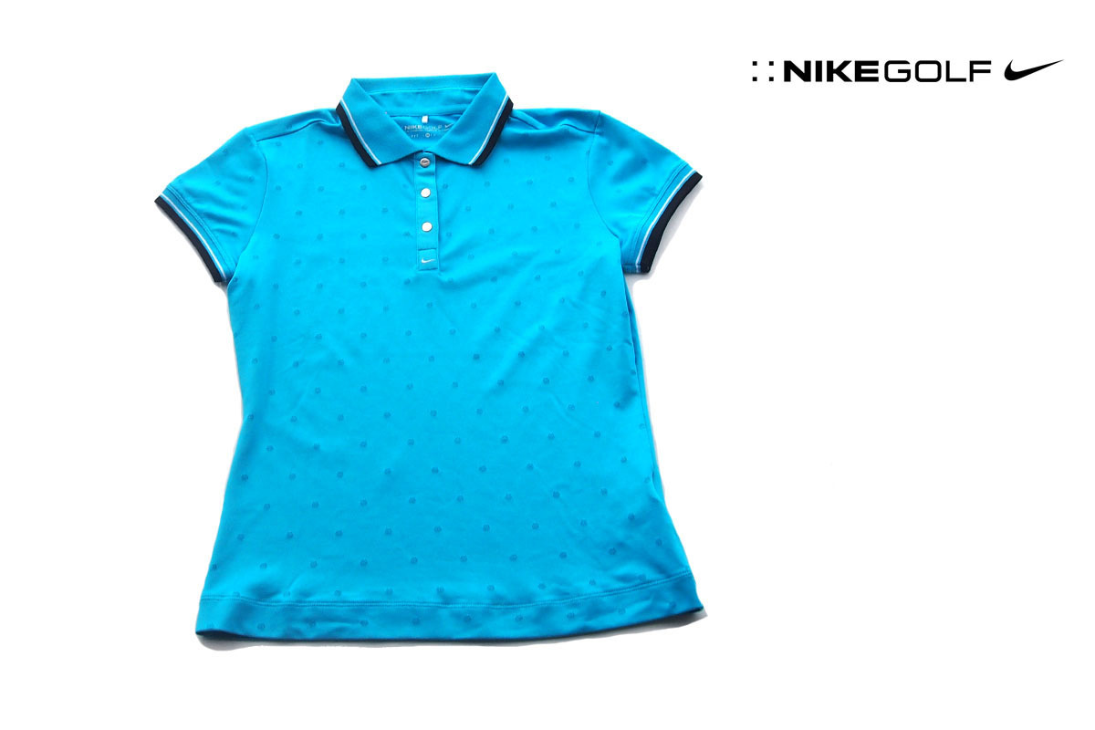 送料無料★【中古】ナイキ ゴルフ|Nike|半袖ポロシャツ|ドライフィット|レディースゴルフウェア|S拍卖