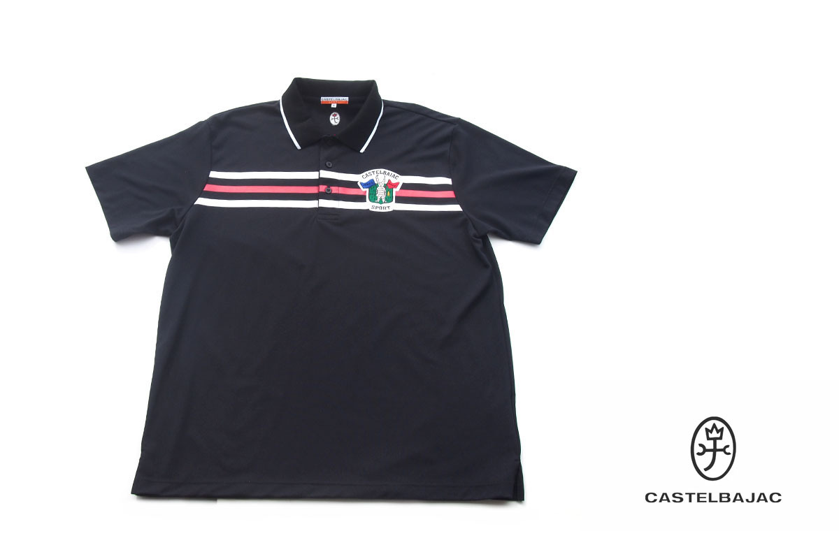 送料無料★【中古】カステルバジャック|CASTELBAJAC|半袖ポロシャツ|メンズゴルフウェア|50拍卖