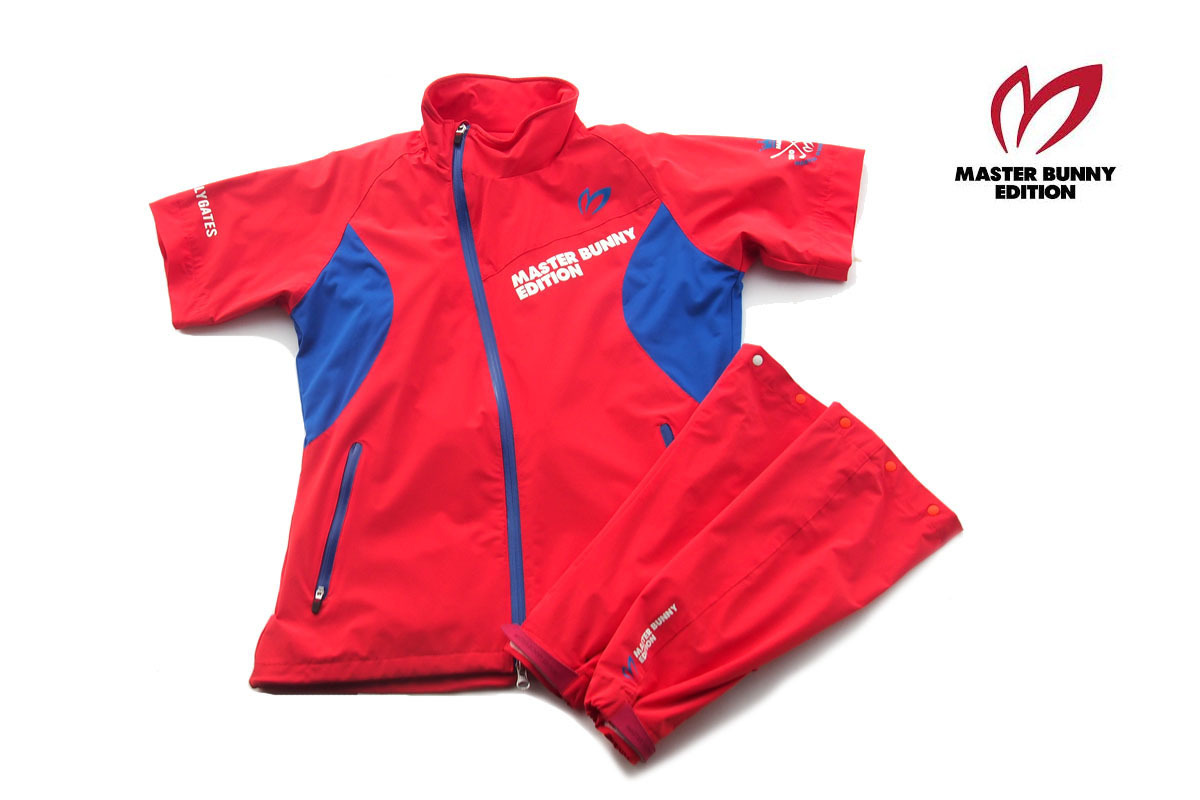 送料無料★【中古】マスターバニーエディション|MASTER BUNNY EDITION|3WAYロゴプリントブルゾン|レディースゴルフウェア|1拍卖