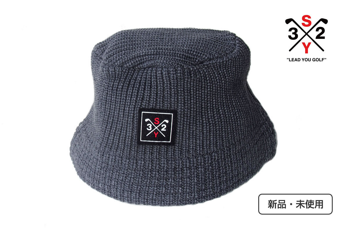 送料無料★新品|未使用|エスワイサーティトゥバイスウィートイヤーズ|SY32 by SWEET YEARS|SYニットハット|ユニセックス|GRY拍卖