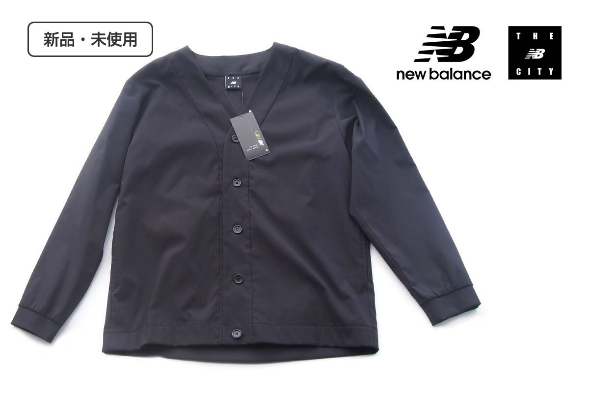 送料無料★新品|未使用|ニューバランス|New Balance|THE CITY ピケ カーディガン|S拍卖