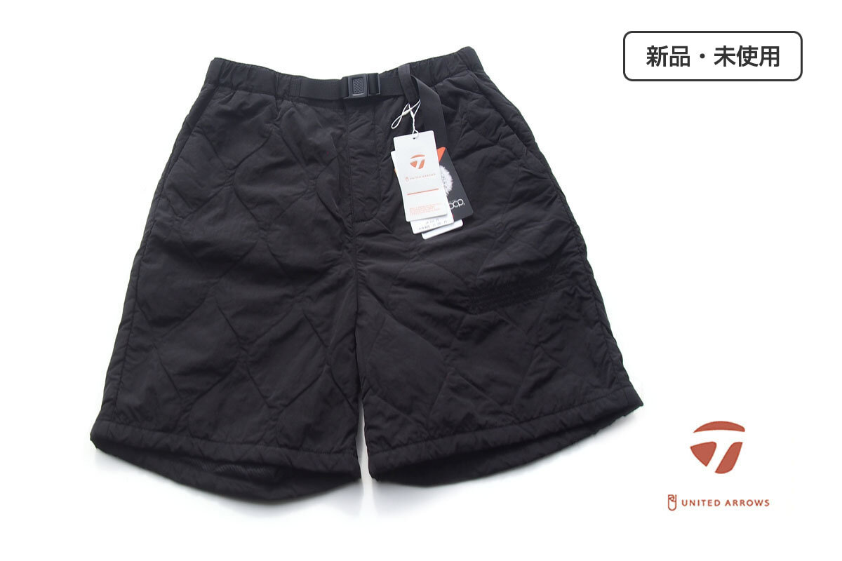 送料無料★新品|未使用|テーラーメイド|TaylorMade|<ユナイテッドアローズ>コラボレーションキルティングショートパンツ拍卖