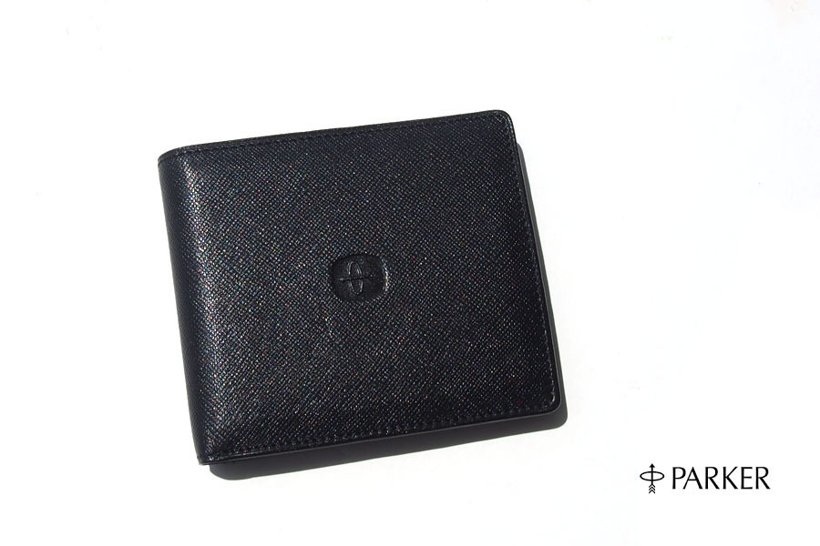 送料無料★【中古】パーカー|PAKER|小銭入れ付き2つ折り財布|The Parker Traditional Collection拍卖