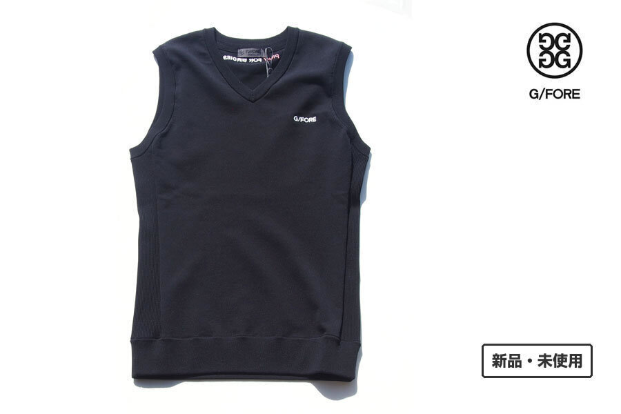 送料無料★新品|未使用|ジーフォア|G/FORE|ストレッチニットベスト|Proof PLUS stretch|メンズゴルフウェア|1拍卖
