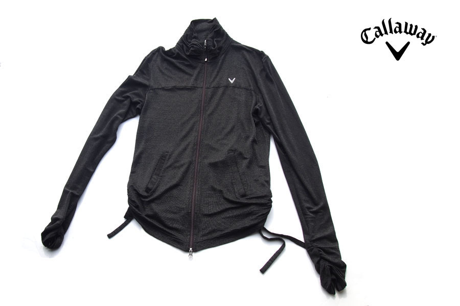 送料無料★【中古】キャロウェイ|Callaway|レディースダブルジップジャケット|L拍卖