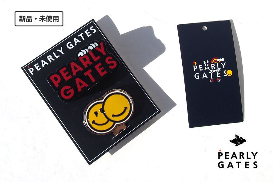 送料無料★新品|未使用|パーリーゲイツ|pearly gates|どうしちゃったPG ロゴ立体マーカー|レッド拍卖