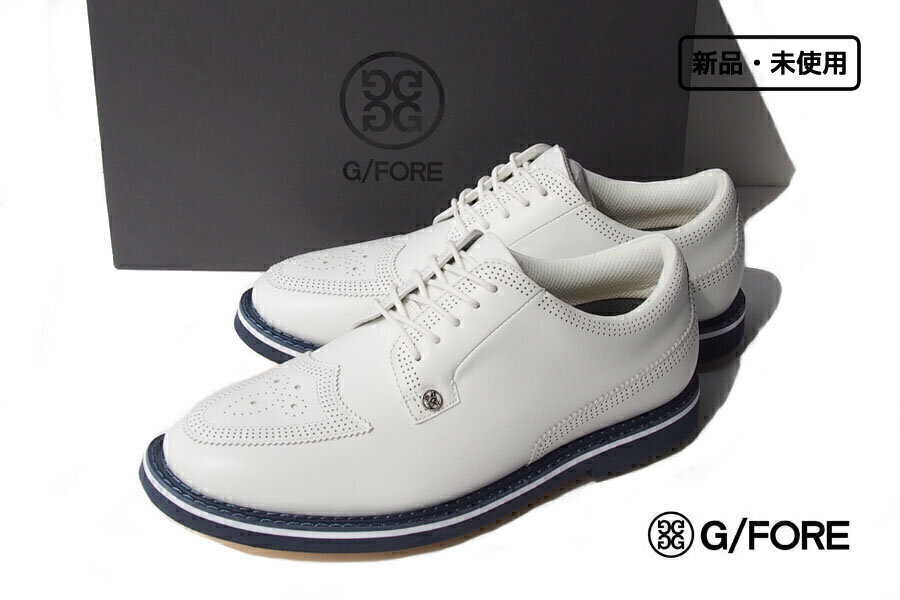 送料無料★新品|未使用|ジーフォア|G/FORE|メンズスパイクレスゴルフシューズ|MENS PERF BROGUE GALLIVANTER|8拍卖
