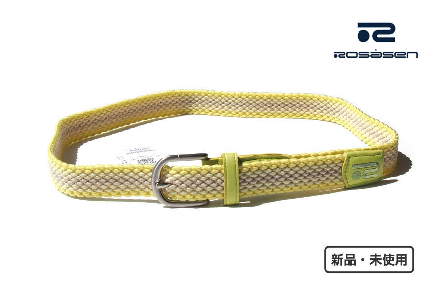 送料無料★新品|未使用|ロサーセン|Rosasen|コードメッシュエラスティックベルト|メンズ|2024年モデル拍卖