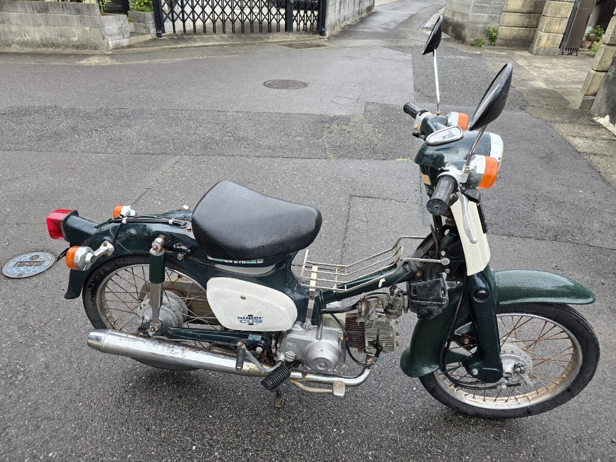 【店舗受取限定】 HONDA Super CUB ホンダ スーパーカブ50 原付自転車 50cc A-C50型 キー1個付き拍卖