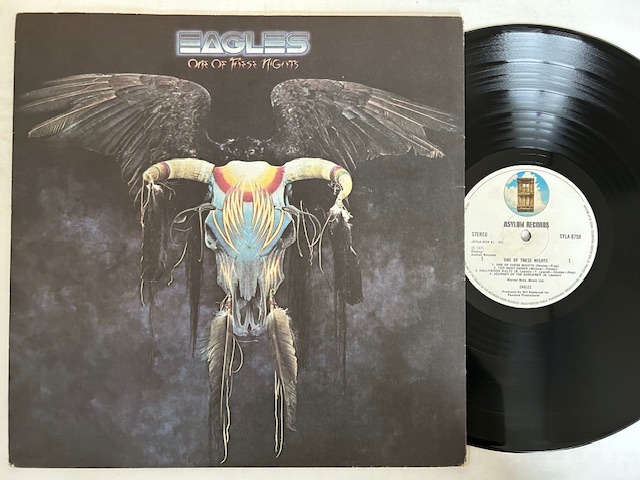 ■UKオリジ■EAGLES / ONE OF THESE NIGHTS 1975年 英のみの白アサイラム・ラベル!拍卖