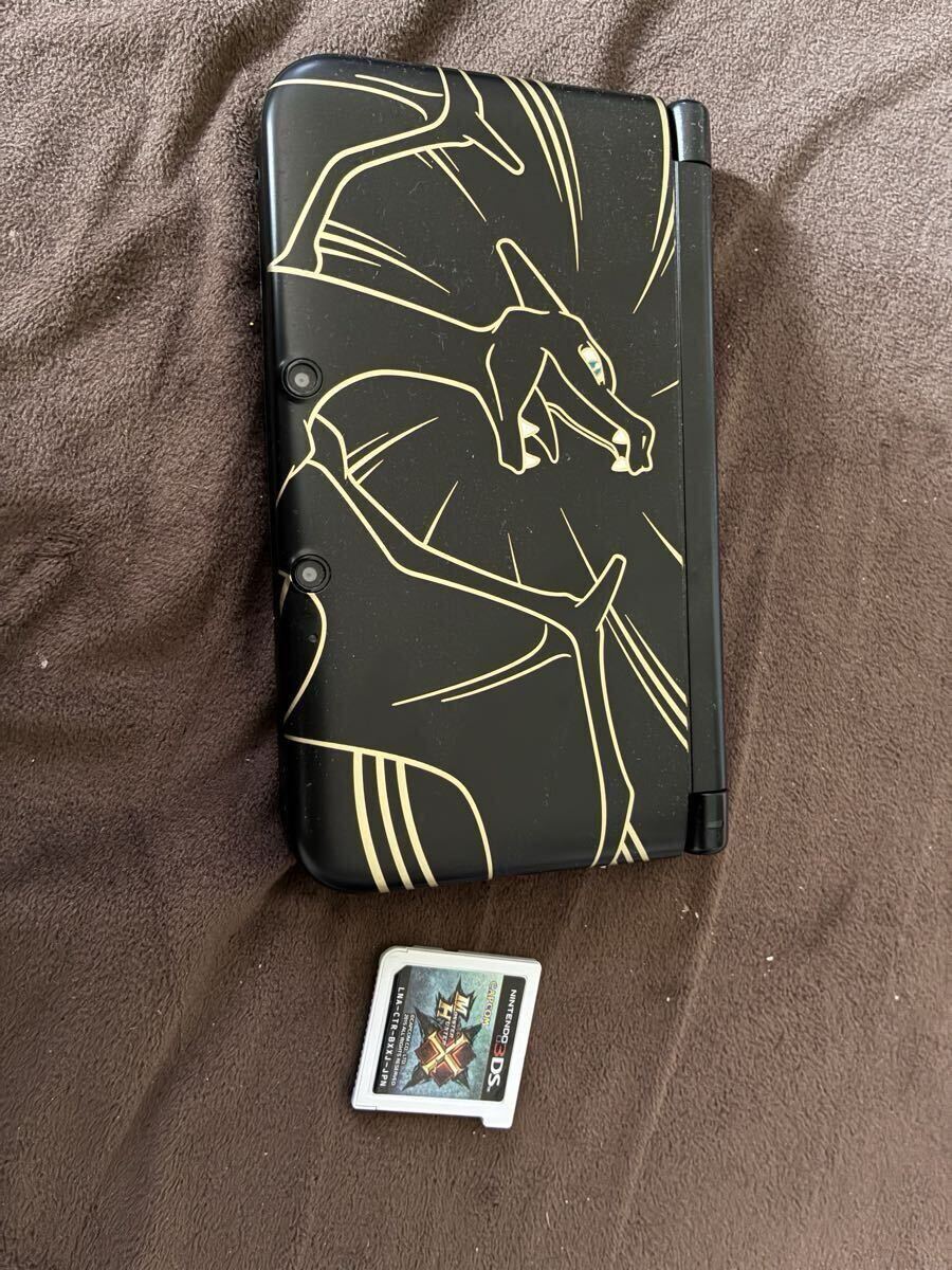 Nintendo3DSポケモンセンター限定モデルで動作確認済み!モンスターハンタークロス3DS用ソフト拍卖