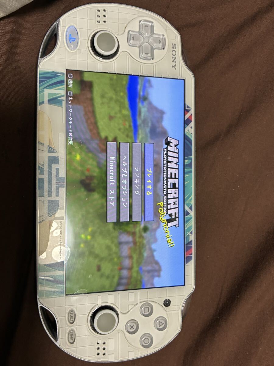 SONY プレイステーションvita初音ミクで動作確認済みです!マインクラフトVita拍卖