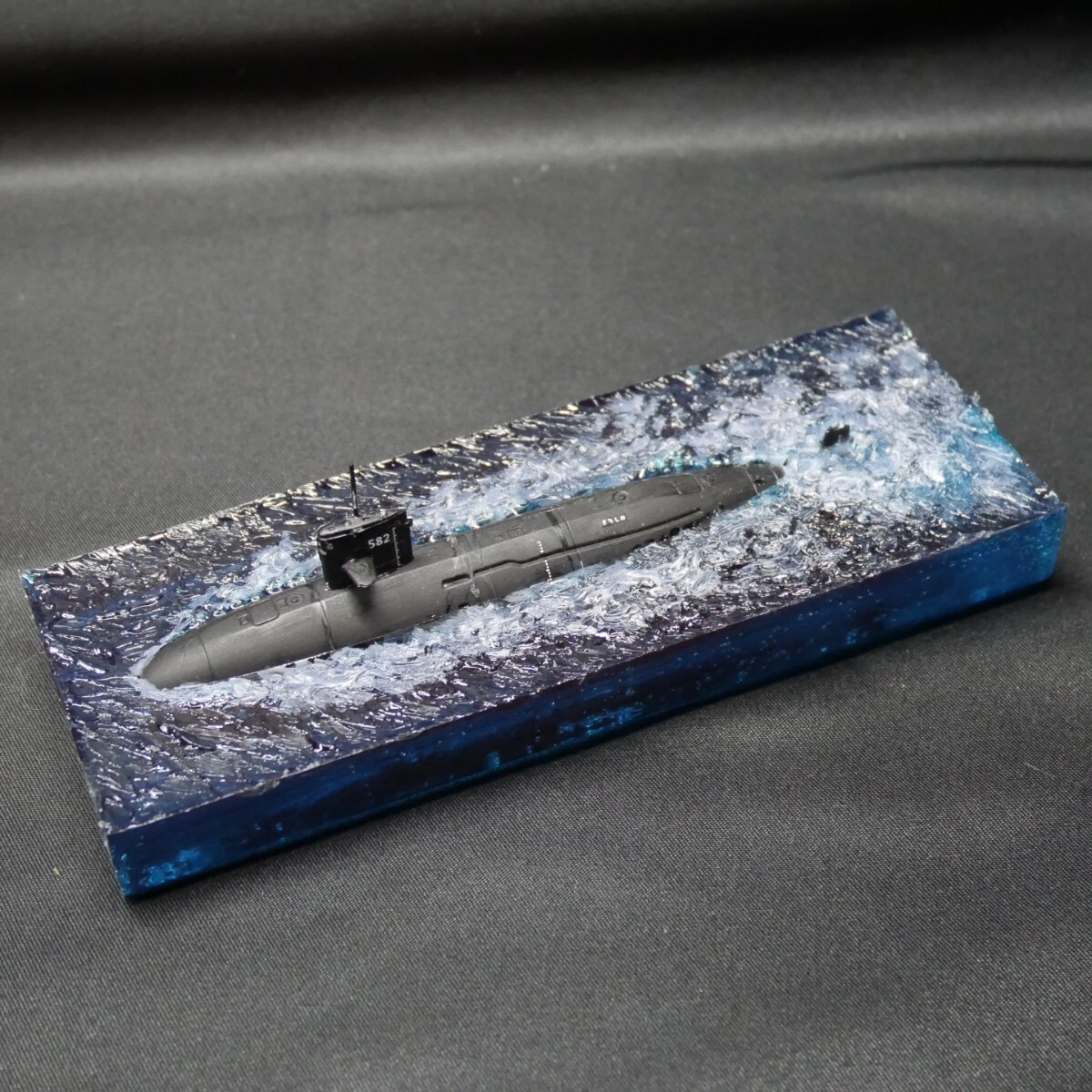 1/700 海上自衛隊 潜水艦さちしお 塗装済み完成品拍卖