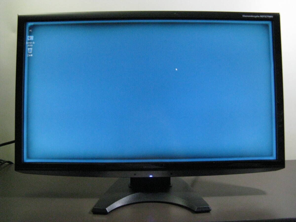 三菱 液晶モニター Mitsubishi Diamond Crysta RDT271WV 27インチ 故障品(操作ボタン・画面縁焼付・リモコン欠品) ジャンク扱い拍卖