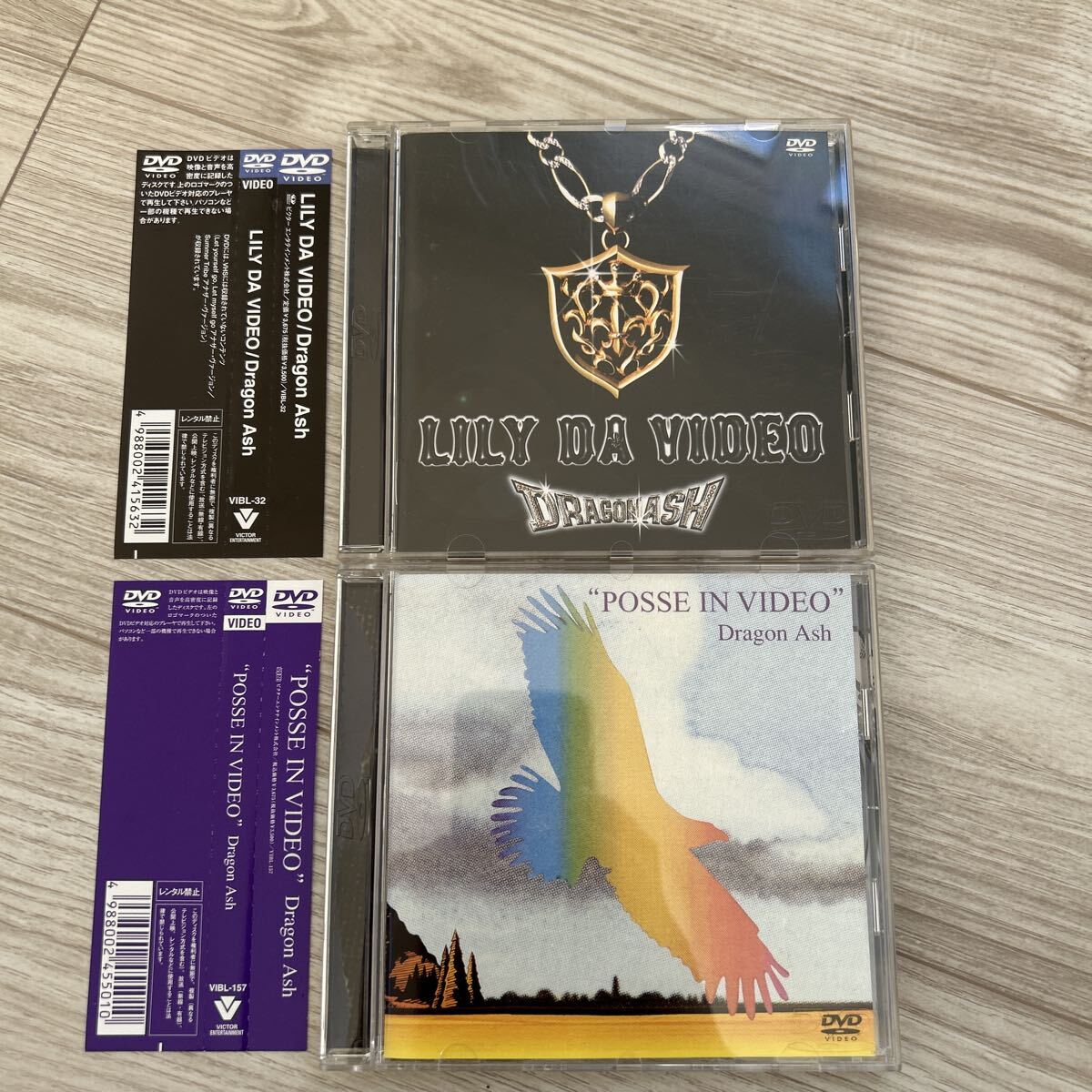 ドラゴンアッシュ DVD Dragon Ash LILY DA VIDEO + POSSE IN VIDEO Grateful Days Zeebra Summer Tribe fantasista 拍卖