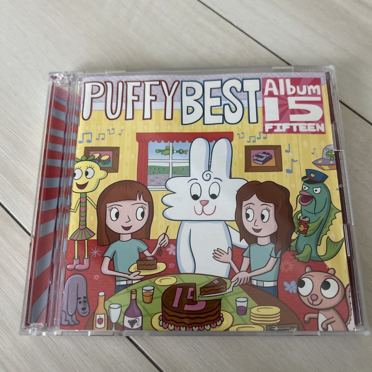 パフィー CD Puffy BEST Album 15 ベスト アルバム アジアの純真 これが私の生きる道 愛のしるし 渚にまつわるエトセトラ レンタルアップ拍卖