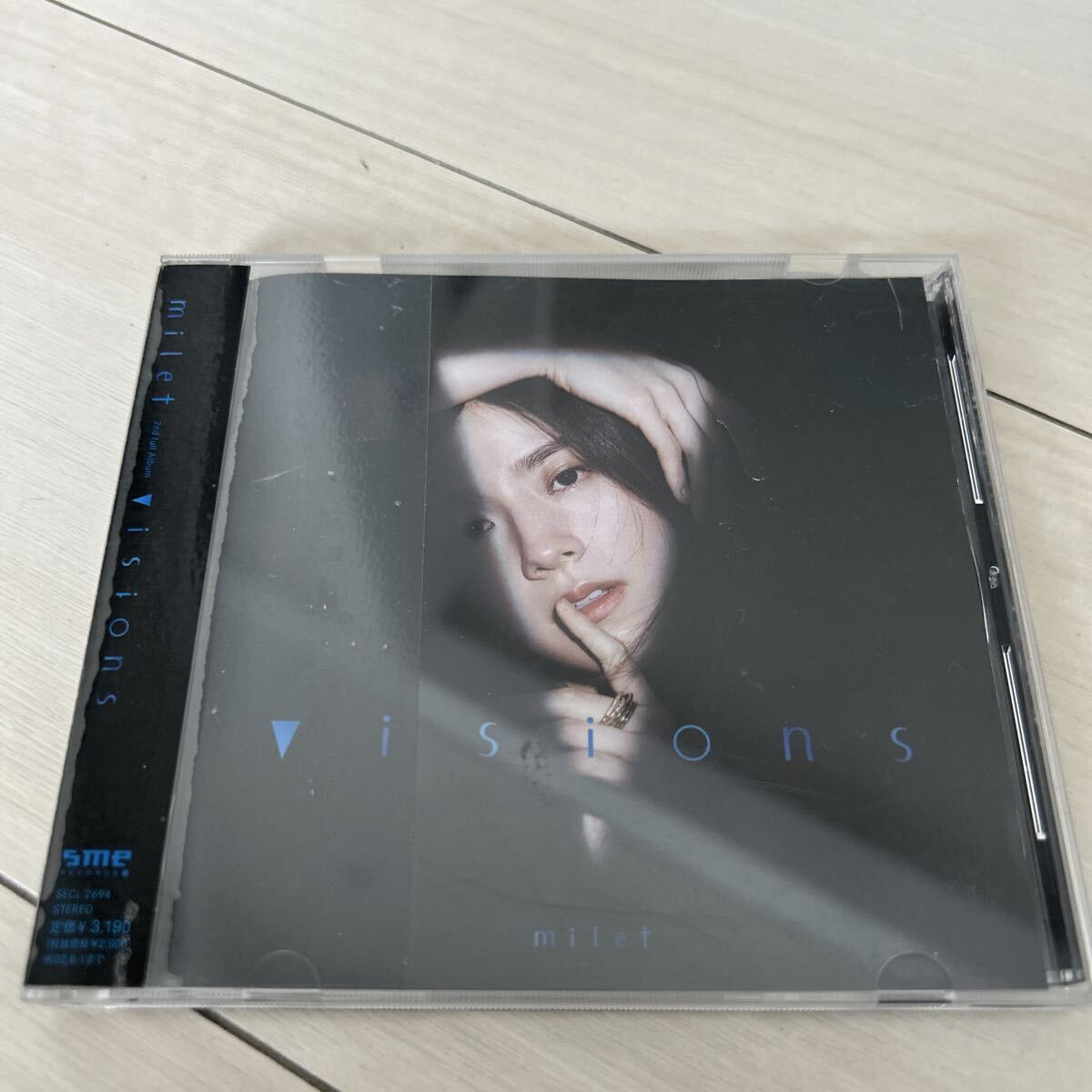 milet ミレイ CD Visions アルバム fly high checkmate The Hardest Ordinary days on the edge レンタルアップ拍卖